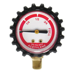 Uniweld G19D Welding Gauge With Rubber Boot, Steel, Red, Powder Coated