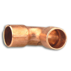 Streamline W 02828 - 3/4 X 90 Degree Copper Elbow Long Radius Street