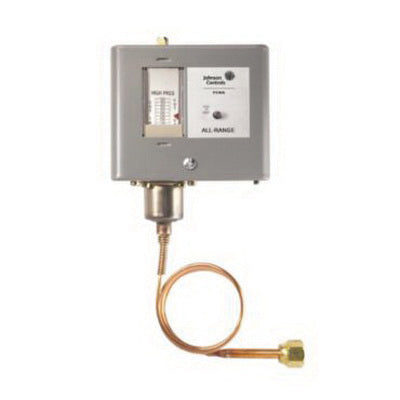 Johnson Controls P70CA-2C Pressure Control High SPST Open on High 50-500 Pounds per Square Inch Gauge 60-150 Pounds per Square Inch