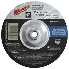 Milwaukee 49-94-9025 Type 27 Grinding Disc 9 In X 1/4 In X 5/8-11