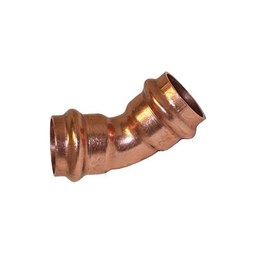 Apollo 10077670 Elbow 806 45 Degree Small Diameter 1/2 Inch Copper Press