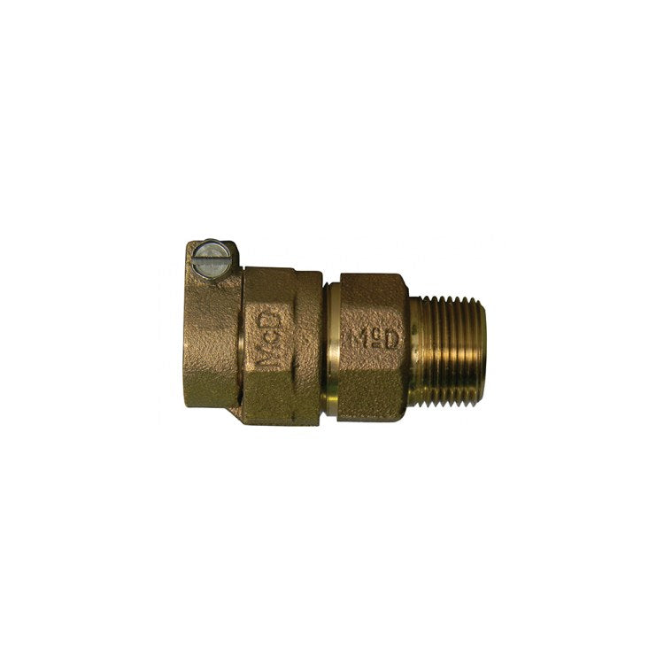 AY McDonald 74753-22-2 Adapter Lead Free Brass 2 Inch Mac-Pak CTS x MPT 5141-181