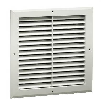 Hart & Cooley 0F0061 Return Air Grille RH45 Fixed Blade White 14x24 Inch