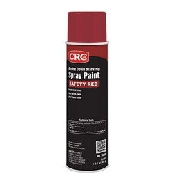 CRC Industries 18200 Upside Down Marking Paint - Safety Red, 17 Wt Oz