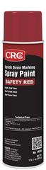 CRC Industries 18200 Upside Down Marking Paint - Safety Red, 17 Wt Oz