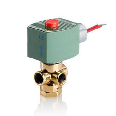 Asco EF8320G174 RedHat® Series 8320 1/4 in. 120V 3-Way Solenoid Valve