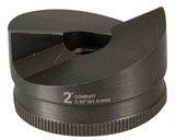 Greenlee K2P-2 Round Knockout Punch, 2.42 Inch Diameter Cut, 2 Inch Conduit / Pipe, Replaces 721-2P