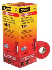 3M 35-RED-3/4 Codin Tape 0.75 Inch x 66 Foot