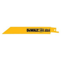 DeWalt DW4813B Reciprocating Metal Cutting Saw Blades 6 in 24 TPI Bulk