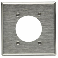 Crouse-Hinds 93227-BOX EWD 93227-BOX Wallplate 2G Sgl Recp Replacement MPN