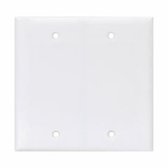 Eaton PJ23W CWD Wallplate 2G Blank Box Mount Poly Mid WH