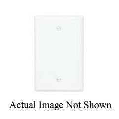 Eaton PJ23W CWD Wallplate 2G Blank Box Mount Poly Mid WH