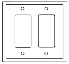 Eaton 93402-BOX CWD 93402-BOX 2G SS DECOR PLT Replacement MPN