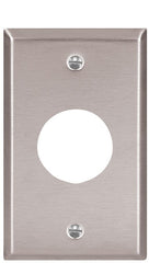 Eaton 93091-BOX Wallplate Standard 1 Gang Stainless Steel