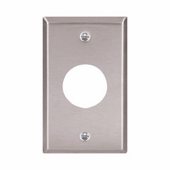 Eaton 93091-BOX Wallplate Standard 1 Gang Stainless Steel