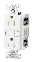 EATON TRVGF15V GFCI TR DECO DPLX 15A 125V IVORY