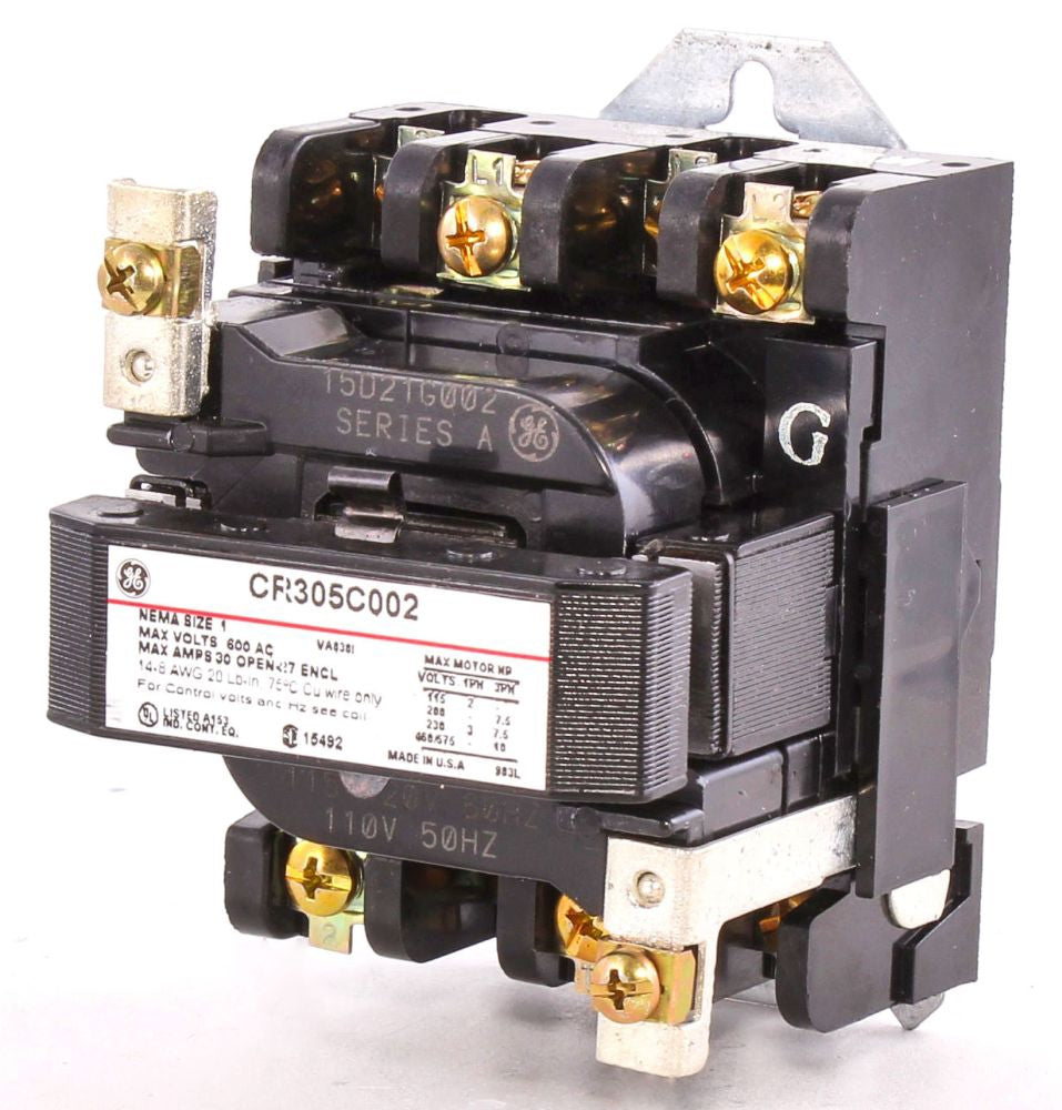 GE CR305C002 CONTACTOR 30A (1 EA) REPLACEMENT MPN