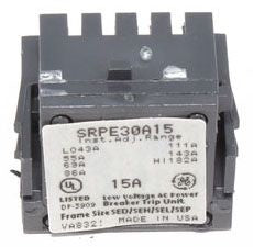 General Electric SRPE30A15 GED SRPE30A15 SPECTRA E 15A RATING