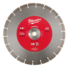 Milwaukee 49937040 Diamond Segmented 14 in