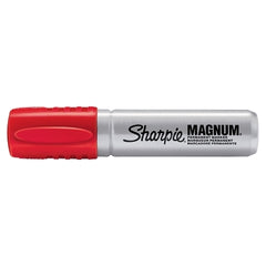 Sharpie 44002 Magnum Permanent Marker, XL Chisel Tip, Red