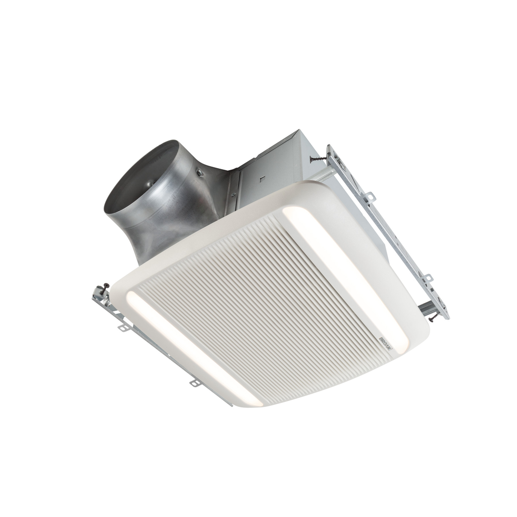 Broan XB110L1 Bathroom Fan Single Speed 110 CFM LED Light