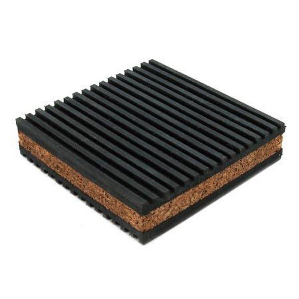 DiversiTech MP-6 6 x 6 x 3/8 in. Equipment Pad Rubber