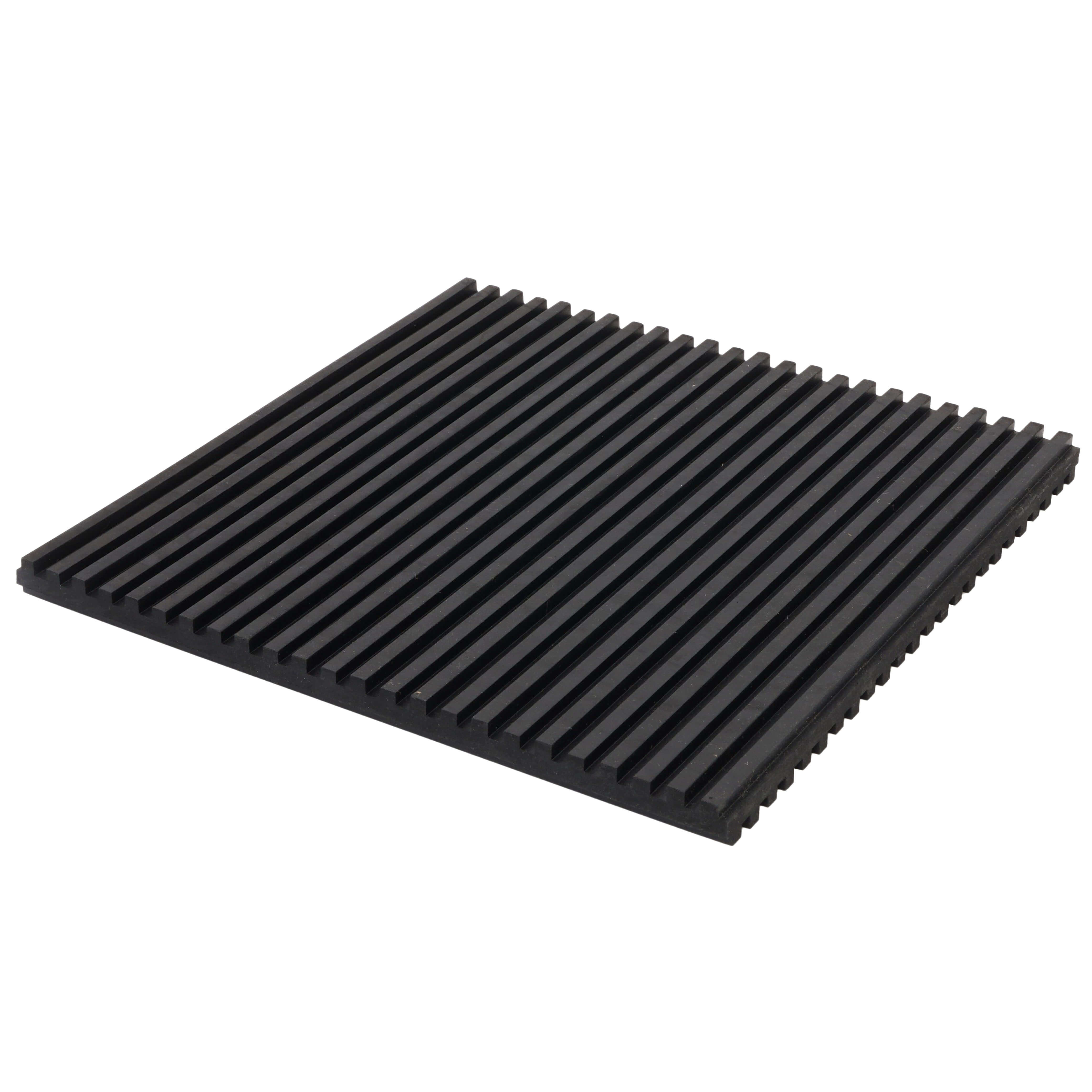 DiversiTech MP-6 6 x 6 x 3/8 in. Equipment Pad Rubber