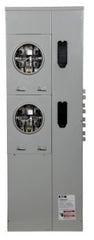 Eaton 37MM220R12 208 Star/120 VAC 225 Amp 3-Phase 4-Wire 2-Socket Aluminum Ringless Meter Stack Module