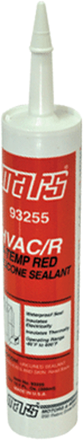 MARS 93255 RTV Sealant 10.1oz Mars Cartridge Red Silicone Heat Resistant