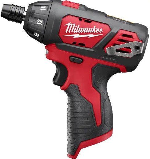 Milwaukee Tool 2401-20 M12 1/4 in Hex Screwdriver 12 Volt 150 in-lb Torque