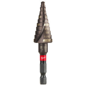 Milwaukee 48899243 SHOCKWAVE Impact Duty Step Bit #3 3/16 - 3/4