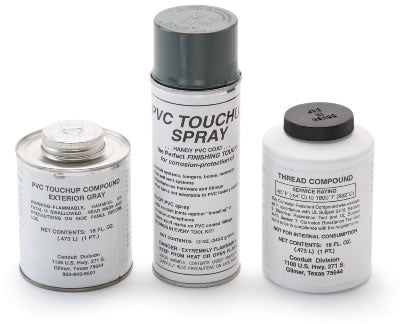 Robroy Industries PBTOUCHUP-GRAY-PT Plasti-Bond Touch-Up Compound 1-Pint Can Gray