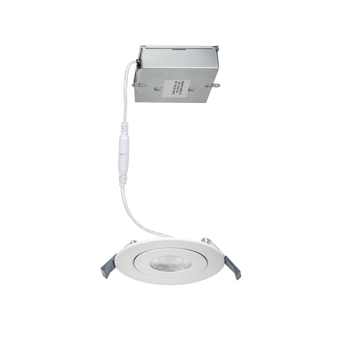 WAC Lighting R6ERAR-W9CS-WT Color Select Adjustable Round 6In LED Lotos Slim Downlight