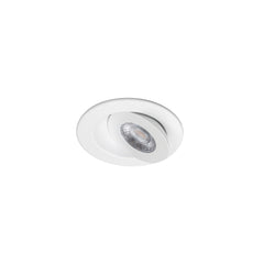 WAC Lighting R6ERAR-W9CS-WT Color Select Adjustable Round 6In LED Lotos Slim Downlight