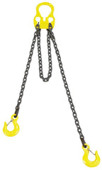 Lift-All 30004G10 Adjust-A-Link 10 ft Chain Sling 4300 lb at 90 deg Load