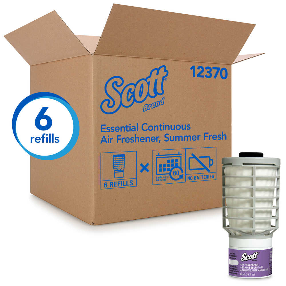 Scott 12370 Air Freshener Refill Summer Fresh 6 per Case