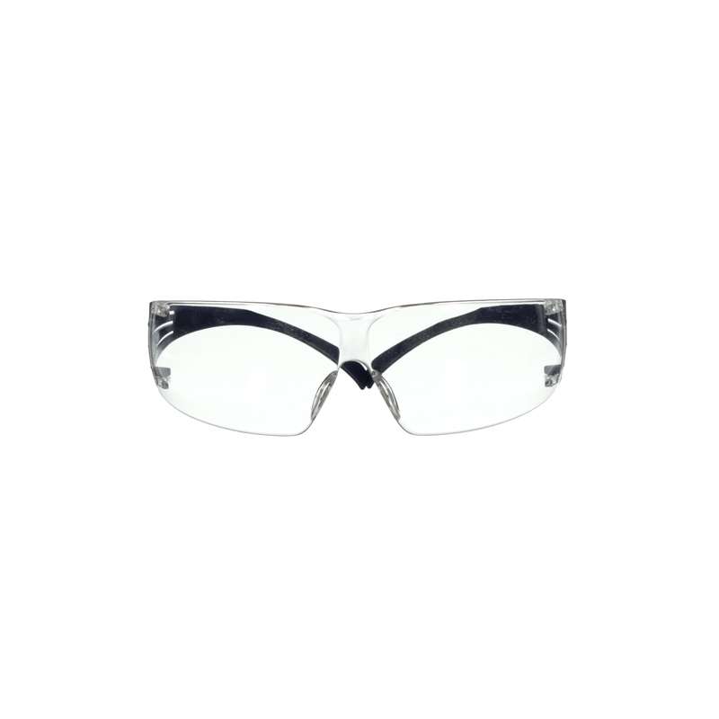 3M 7100180044 SecureFit 200 Series SF201SGAF-BLU Clear Anti-Fog Lens