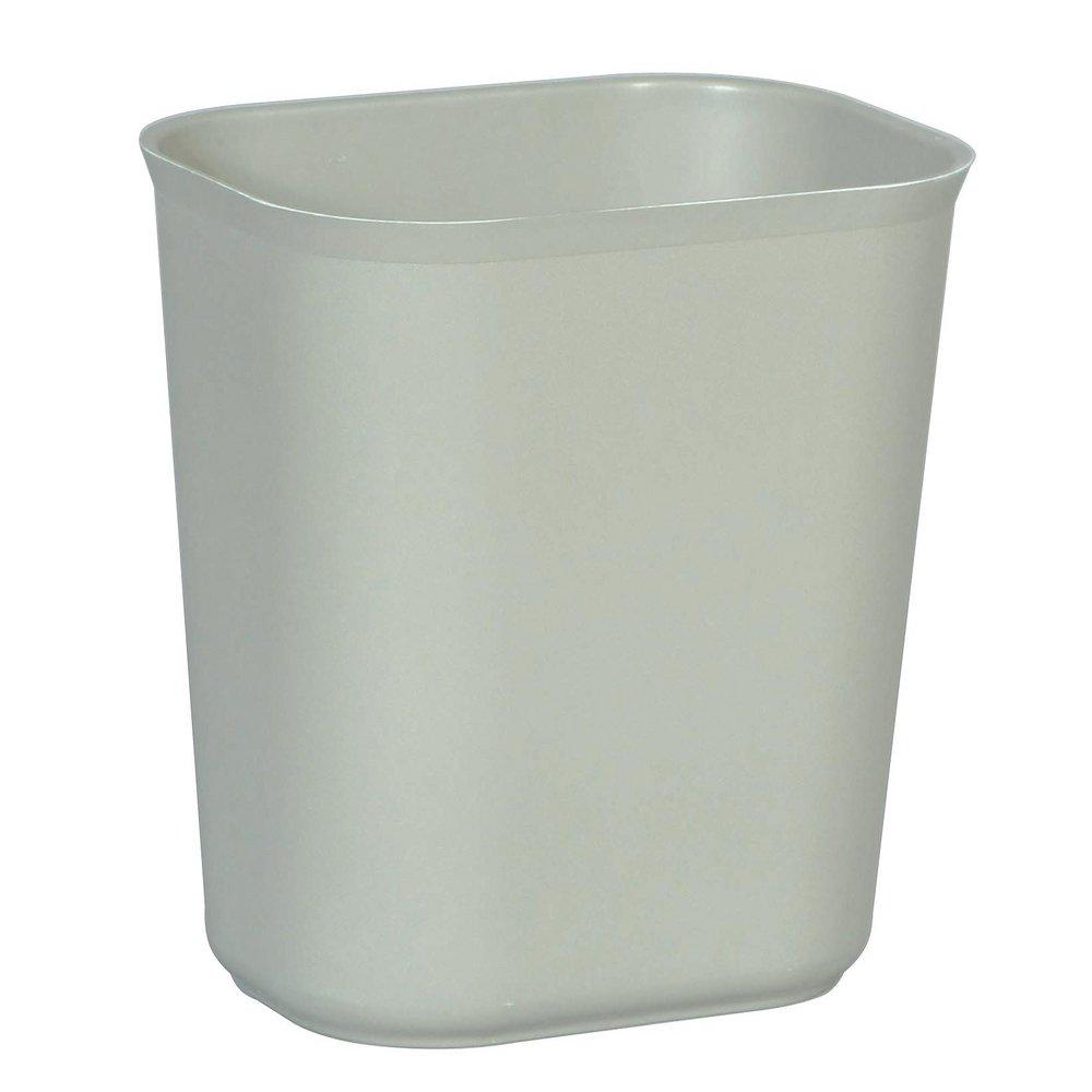 Rubbermaid FG254100GRAY 14 qt Fire Resistant Waste Basket in Grey