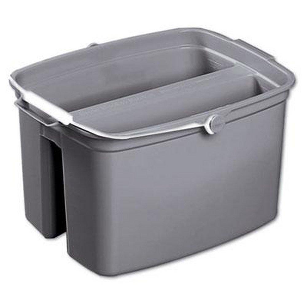 Rubbermaid FG261700GRAY Double Bucket