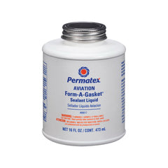 Permatex 80017 Aviation Form-A-Gasket Liquid Sealant 16 oz Bottle