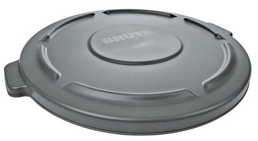 Rubbermaid FG260900GRAY Brute 10 Gal Container Lid in Grey