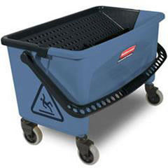 Rubbermaid FGQ93000BLUE WaveBrake 7 gal Finish Mop Bucket