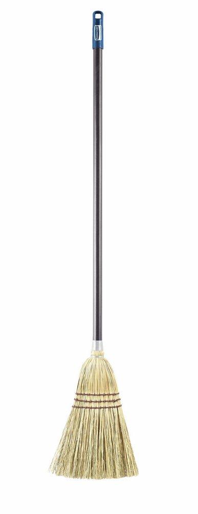 Rubbermaid FG637300BRN Lobby Broom Corn Bristle Brown