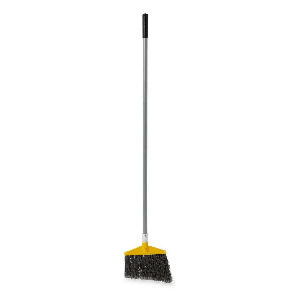 Rubbermaid FG638500GRAY Angle Broom - Polypropylene Bristle Material - 10-1/2 in Sweep Width