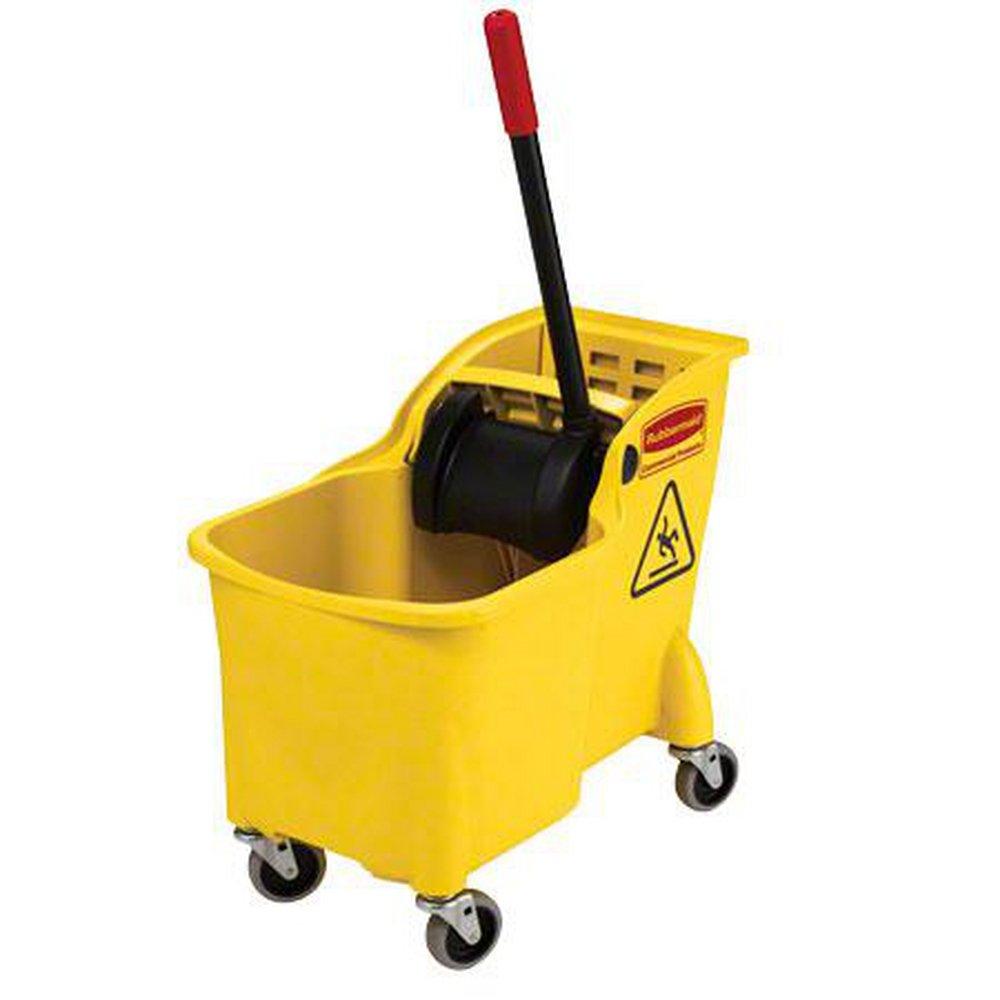 Rubbermaid FG738000YEL Tandem 31 QT Mop Bucket