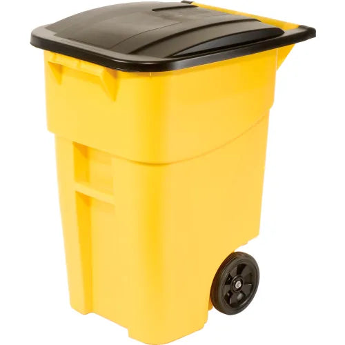 Rubbermaid FG9W2700YEL Brute Rollout Container 50 Gal Replacement MPN