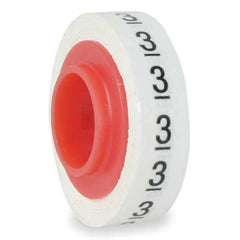 3M 7000058257 SDR Roll Wire Marker Tape Refill 96 in L x 0.215 in W 3 Legend