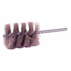 Weiler 21473 Nylox Power Tube Brush, 2 in Diameter, 5-1/2 in Overall Length