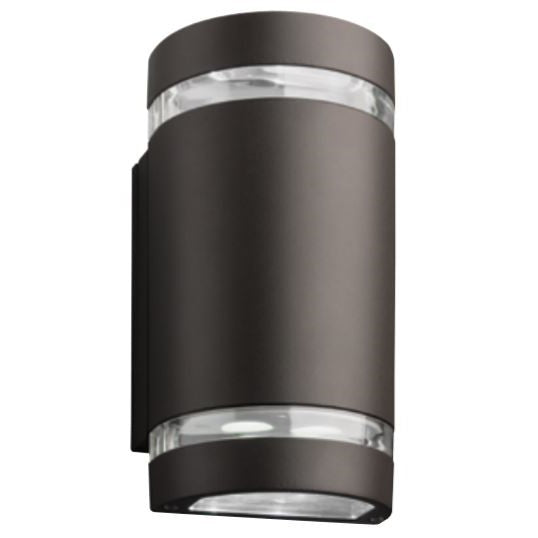 ACUITY BRANDS LIGHTING OLLWULEDP140KMVOLTDDB Outdoor General Purpose LED Wall Cylinder Sconce Uplight and Downlight 40K MVOLT DDB