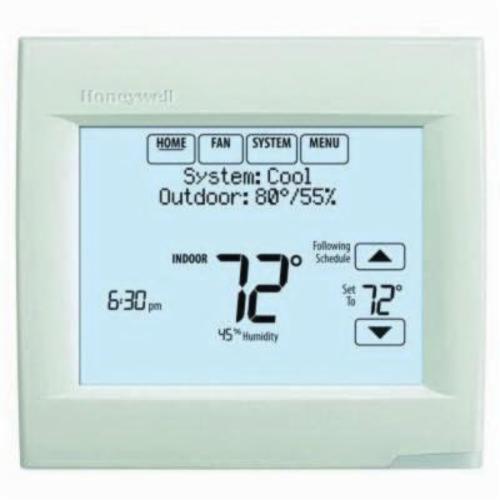 Ademco TH8321R1001/U VisionPRO 8000 Touchscreen Thermostat with RedLINK Technology 7 Day Programmable